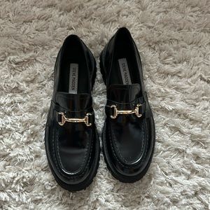 Steve Madden Black Loafers Size 41
